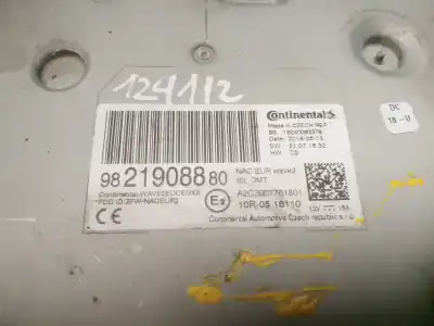 Second-hand car spare part gps navigation system for peugeot 308 hn05 oem iam references 9821908880  