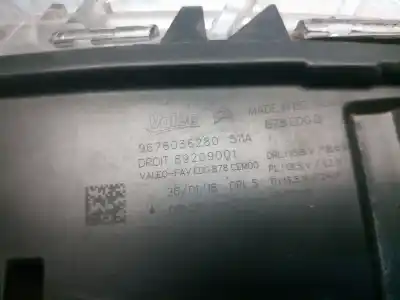 Second-hand car spare part front right headlight for citroen c4 picasso/spacetourer bh01 oem iam references 9676036280  