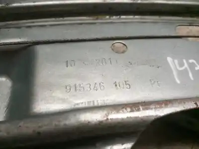 Автозапчастина б/у регулятор скла заднього правого для opel astra j berlina 5p d-a17dtr посилання на oem iam 915346105  