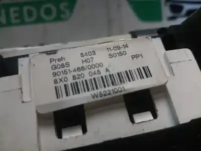 Pezzo di ricambio per auto di seconda mano controllo riscaldamento / aria condizionata per audi a1 (8xk) cay riferimenti oem iam 8x0820045a   Pezzo di ricambio per auto di seconda mano controllo riscaldamento / aria condizionata per audi a1 (8xk) cay riferimenti oem iam 8x0820045a