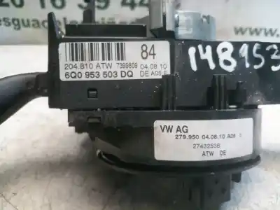 Second-hand car spare part headlights switch for skoda fabia combi (5j5) cayb oem iam references 6q0953503dq  