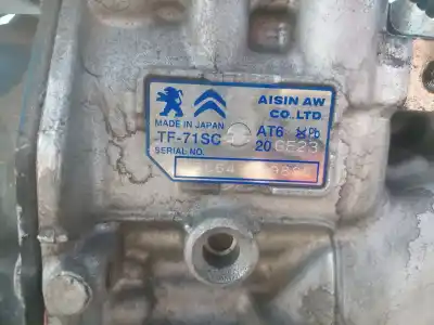 Автозапчастина б/у КОРОБКА ПЕРЕДАЧ для CITROEN C4 PICASSO/SPACETOURER  Посилання на OEM IAM 20GE23  