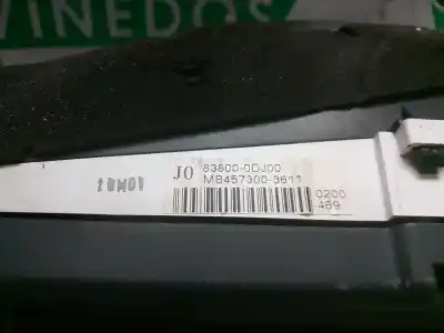 Автозапчастина б/у панель інструментів для toyota yaris (ksp9/scp9/nlp9) 1krfe посилання на oem iam 838000dj00  