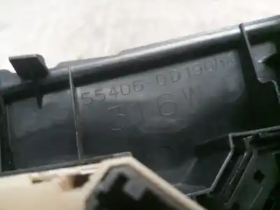 Автозапчастина б/у контроль опалення / кондиціонації для toyota yaris (ksp9/scp9/nlp9) 1krfe посилання на oem iam 554060d190  