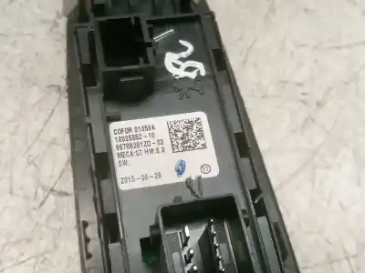 Pezzo di ricambio per auto di seconda mano interruttore alzacristalli anteriore sinistro per citroen c4 picasso/spacetourer bh01 riferimenti oem iam 96788281zd  