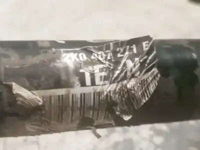 Автозапчасти б/у передняя левая трансмиссия за volkswagen caddy ka/kb (2k) bls ссылки oem iam 2k0407271e  