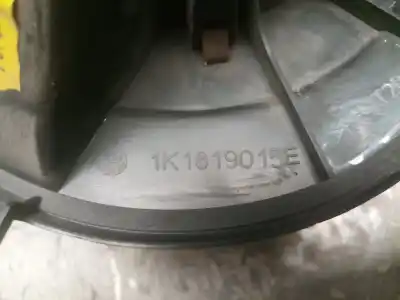 Second-hand car spare part heating fan for volkswagen caddy ka/kb (2k) bls oem iam references 1k1819015e  