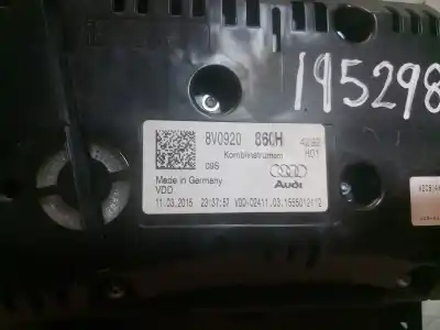 Автозапчастина б/у панель інструментів для audi a3 (8v1) crk посилання на oem iam a2c90492400  