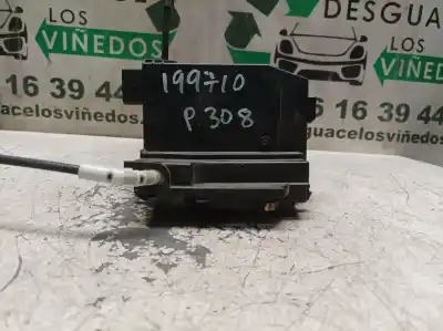 Second-hand car spare part rear left door lock for peugeot 308 ah01 oem iam references 9810309980