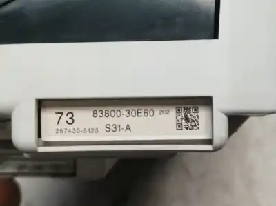 Pezzo di ricambio per auto di seconda mano pannello degli strumenti per lexus gs (gs/us/ws19) 2grfse riferimenti oem iam 8380030e60  