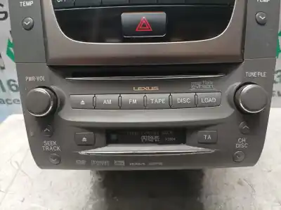 Pezzo di ricambio per auto di seconda mano impianto audio / radio cd per lexus gs (gs/us/ws19) 2grfse riferimenti oem iam 8611130550  