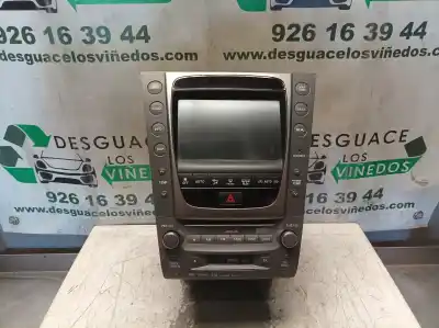Pezzo di ricambio per auto di seconda mano impianto audio / radio cd per lexus gs (gs/us/ws19) 2grfse riferimenti oem iam 8611130550