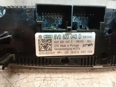 Автозапчасти б/у отопление / кондиционирование воздуха за audi a3 (8v1) crk ссылки oem iam 8v0820043d  