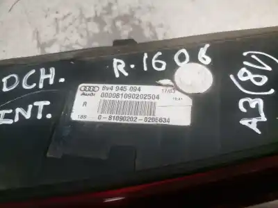 Автозапчасти б/у внутренний правый задний фонарь за audi a3 (8v1) crk ссылки oem iam 8v4945094  