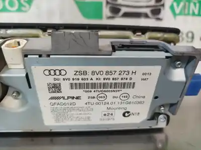 Автозапчасти б/у gps-навигационная система за audi a3 (8v1) crk ссылки oem iam 8v0857273h  