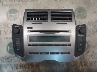 Second-hand car spare part audio system / radio cd for toyota yaris active oem iam references 