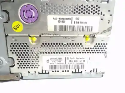 Автозапчастина б/у gps навігаційна система для volkswagen touareg (7la, 7l6, 7l7) 3.0 v6 tdi посилання на oem iam 7l6035191r  7l6035191r