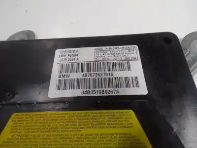 Автозапчасти б/у подушка безопасности задняя левая боковая за bmw x5 (e53) 3.0d ссылки oem iam 72127072627 40707262701s 40707262701s