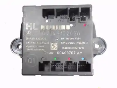 Piesă de schimb auto la mâna a doua modul electrotic pentru mercedes clase c (w204) berlina 2.2 cdi cat referințe oem iam a2048702426 00403707a9 a2048702426