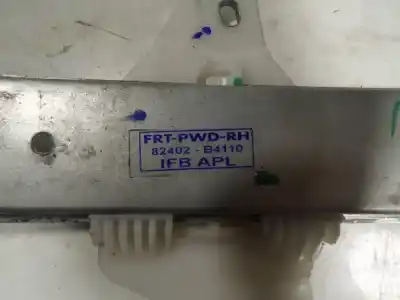 Автозапчастина б/у регулятор переднього правого скла для hyundai i10 1.0 cat посилання на oem iam 82404b4110 00s1w2026 82460b4000