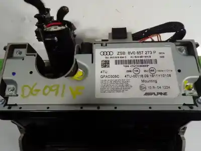 Second-hand car spare part gps navigation system for audi a3 sportback (8vf) s line edition oem iam references 8v0857273p6ps  8v0857273