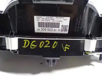 İkinci el araba yedek parçası enstrüman paneli için peugeot rifter 1.5 bluehdi 100 oem iam referansları 9838095280  
