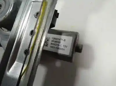 Second-hand car spare part passenger side right window regulator for dacia duster 1.5 dci diesel fap cat oem iam references 807206838r 9030319c 128001471b