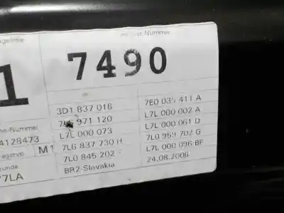 Автозапчастина б/у регулятор переднього правого скла для volkswagen touareg (7la, 7l6, 7l7) 3.0 v6 tdi посилання на oem iam 7l0837462f  7e0035411a