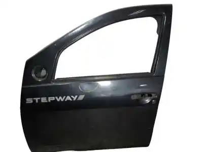 Second-hand car spare part left front door for dacia sandero stepway oem iam references   801015127r