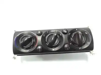 Second-hand car spare part heating / air conditioning control panel for bmw mini (r50,r53) 1.6 16v cat oem iam references 64111502212