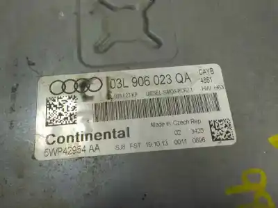 Автозапчастина б/у ебу контролер двигуна для audi a1 (8x1, 8xk) 1.6 tdi посилання на oem iam 03l906023qa 5wp42954aa 03l906023qa