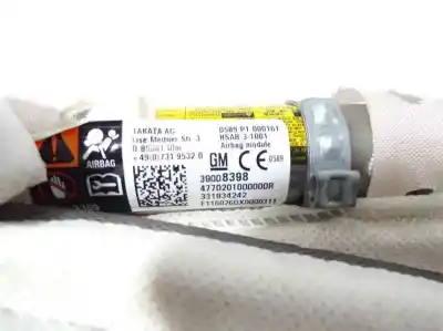 Автозапчасти б/у передняя правая подушка безопасности за opel astra k (b16) 1.4 turbo (68) ссылки oem iam 39008398  39008398