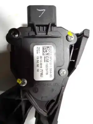 Автозапчастина б/у пotенціометр для opel astra k (b16) 1.4 turbo (68) посилання на oem iam 13373776  13373776