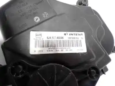 Pezzo di ricambio per auto di seconda mano alzacristalli anteriore destro per seat ibiza iv (6j5, 6p1) 1.2 tsi riferimenti oem iam 6j4837462  6j4837402ak