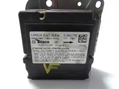 Автозапчасти б/у блок управления подушками безопасности за fiat doblo cargo 1.3 16v jtd cat ссылки oem iam 51881770 0285010857 51881770