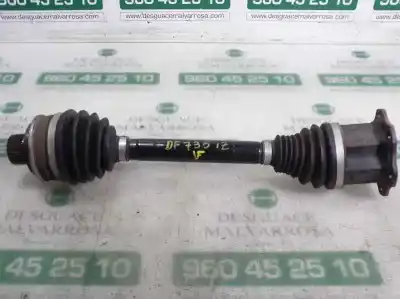 Second-hand car spare part front left transmission for audi q7 (4m) 3.0 tdi quattro oem iam references 4m0407271d