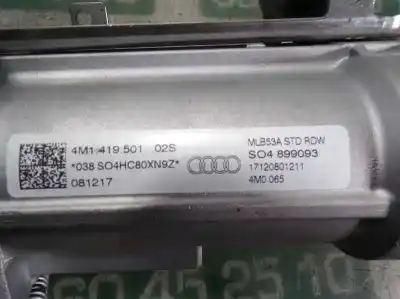 Second-hand car spare part steering column for audi q7 (4m) 3.0 tdi quattro oem iam references 4m1419501 17120801211 4m1419501