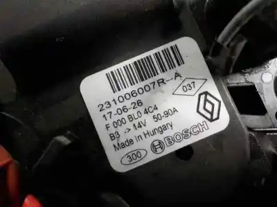 Автозапчастина б/у генератор для renault clio iv (bh_) 0.9 tce 90 посилання на oem iam   