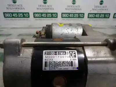 Peça sobressalente para automóvel em segunda mão motor de arranque por suzuki vitara 1.6 16v cat referências oem iam   