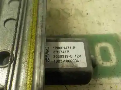 Peça sobressalente para automóvel em segunda mão elevador de vidros traseiro direito por dacia lodgy 1.5 dci diesel fap cat referências oem iam 827202127r 128001471b 128001471b