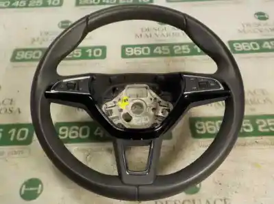 Second-hand car spare part steering wheel for skoda fabia 1.0 mpi oem iam references 5e0419091bqcwe