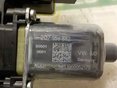 Second-hand car spare part right front window motor for skoda fabia 1.0 mpi oem iam references 2q2959406 0130822065 2q2959882