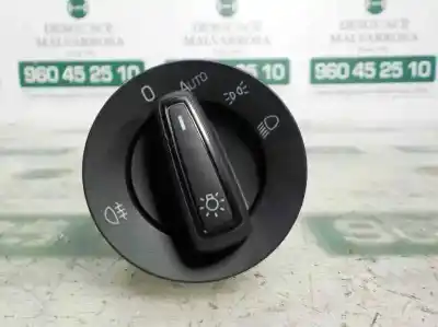 Second-hand car spare part headlights switch for skoda fabia 1.0 mpi oem iam references 5e0941431ewhi