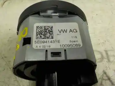 Автозапчастина б/у управління світлом для skoda fabia 1.0 mpi посилання на oem iam 5e0941431ewhi 10095089 5e0941431e