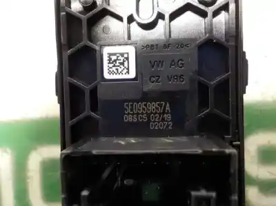 Автозапчастина б/у передні вікний вмикач для skoda fabia 1.0 mpi посилання на oem iam 5e0959857awhs 08sc50219 08sc50219