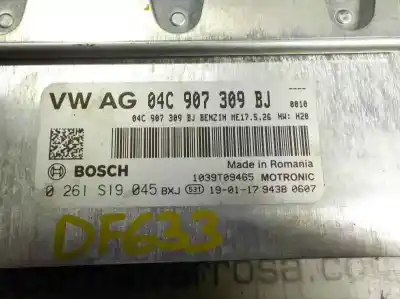 Автозапчастина б/у ебу контролер двигуна для skoda fabia 1.0 mpi посилання на oem iam 04c906057ar 0261s19045bxj 04c907309bj