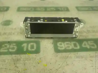 Second-hand car spare part MULTIFUNCTION DISPLAY for CITROEN C4 LIM.  OEM IAM references 9804493780  9804493780