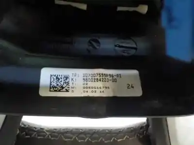 Peça sobressalente para automóvel em segunda mão volante por citroen ds5 1.6 blue-hdi fap referências oem iam 98002842zq  98002842zq
