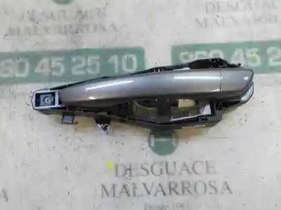 Peça sobressalente para automóvel em segunda mão puxador exterior traseiro esquerdo por citroen ds5 1.6 blue-hdi fap referências oem iam 9101pp