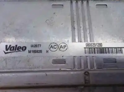 Peça sobressalente para automóvel em segunda mão intercooler por citroen ds5 1.6 blue-hdi fap referências oem iam 9800291280  9800291280